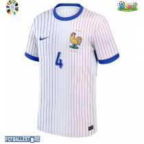 Frankrike Dayot Upamecano #4 Bortedrakt EM 2024 Kortermet